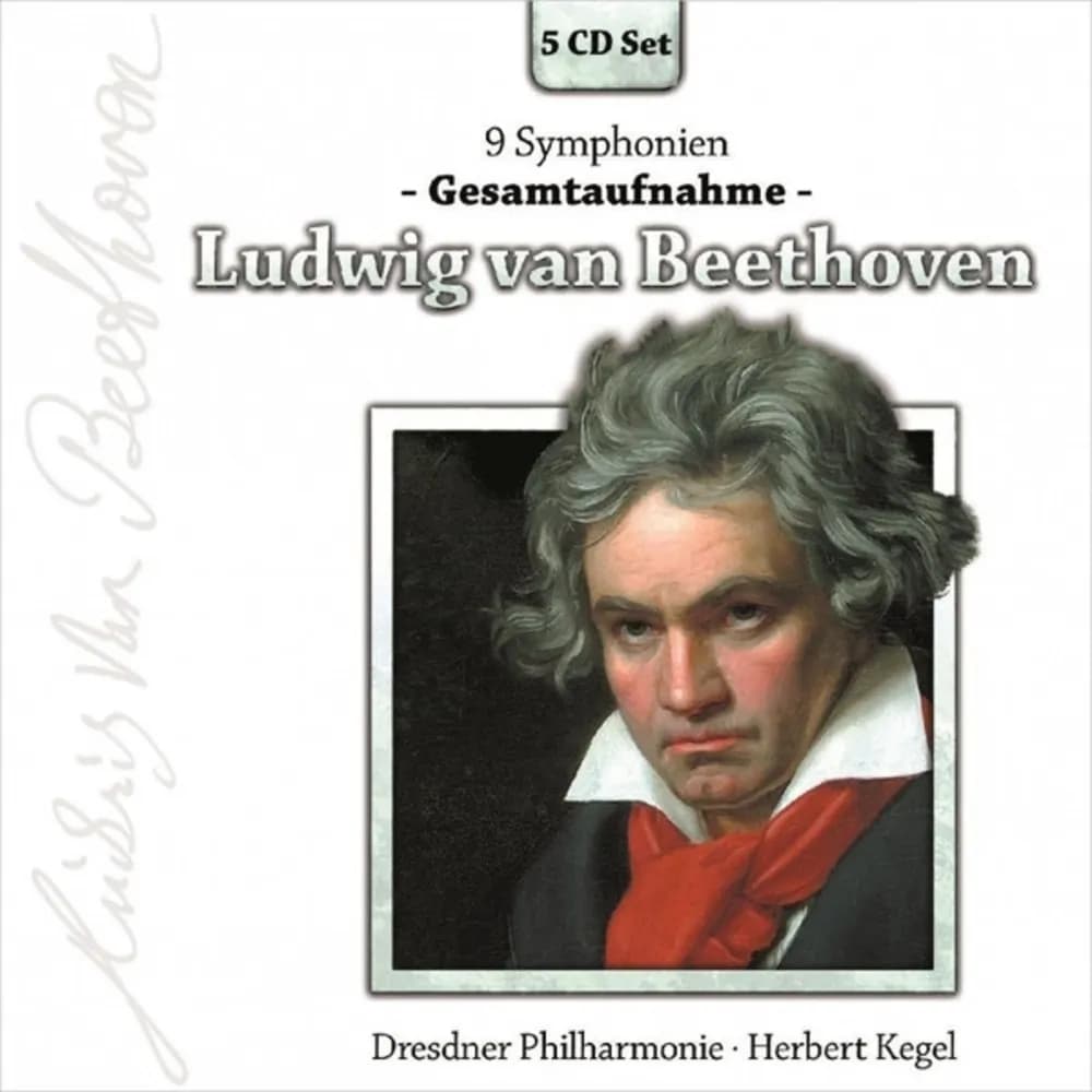 Ludwig van Beethoven - Dresdner Philharmonie ‧ Herbert Kegel - 9 Symphonien (CD (5CD) nuevo)