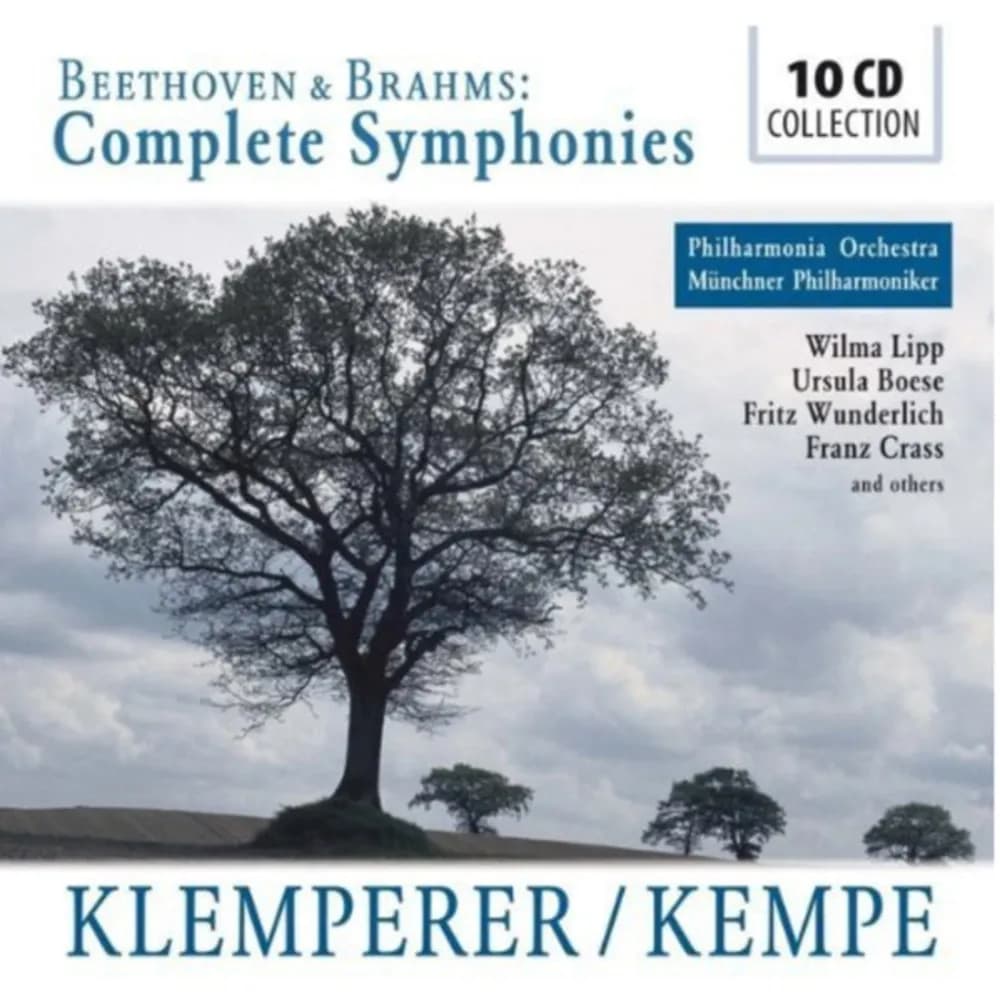Ludwig van Beethoven, Johannes Brahms, Philharmonia Orchestra, Münchner Philharmoniker - Complete Symphonies (CD nuevo)