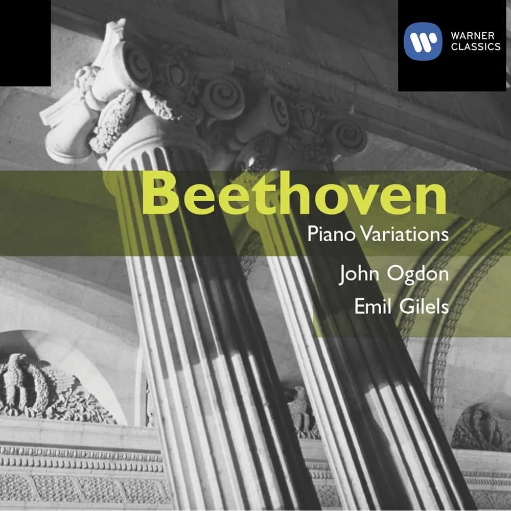 Ludwig van Beethoven – John Ogdon • Emil Gilels - Piano Variations (CD Doble (2CD) nuevo)