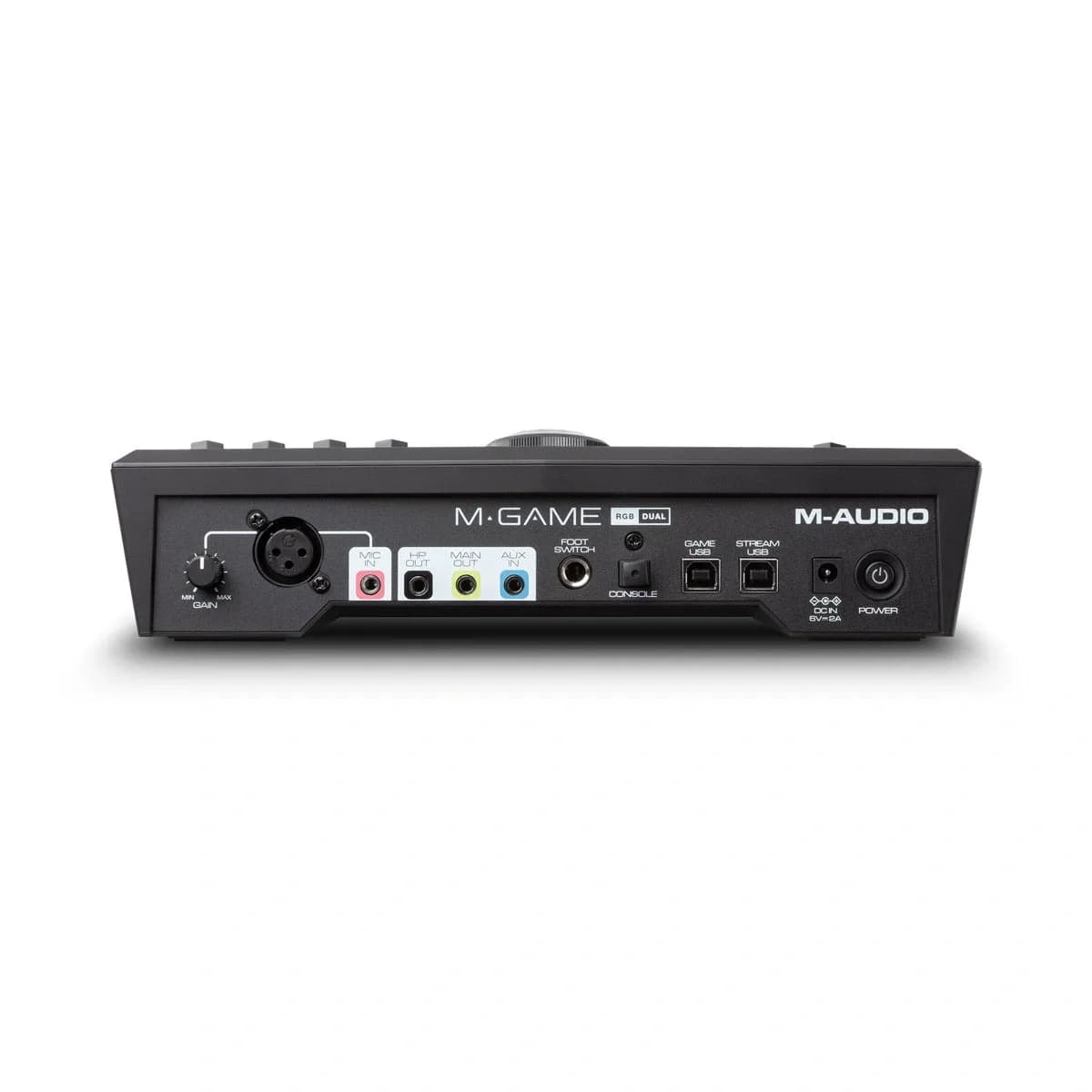 M-Audio M-Game RGB Dual – Interface de Audio para Streaming con Efectos de Voz y Sampler