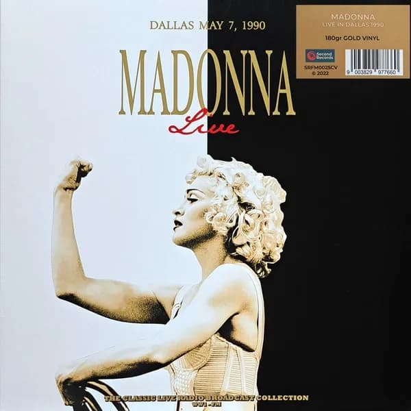 Madonna - Live (Dallas May 7, 1990) (Vinilo Doble 2LP nuevo)