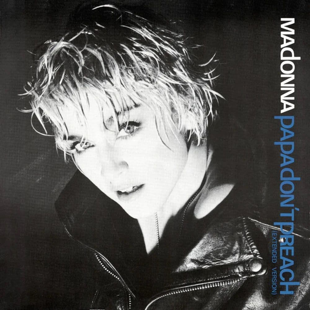Madonna - Papa Don't Preach (Extended Version) (12", Maxi) (Vinilo usado VG+)