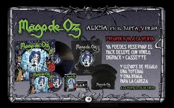 Mago De Oz - Alicia En El Metalverso (Vinilo LP nuevo)