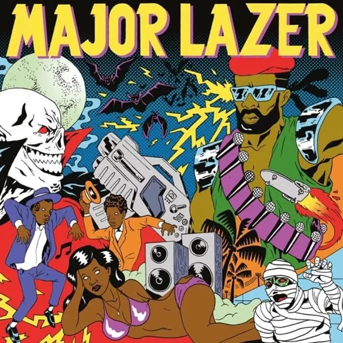 Major Lazer - Guns Don't Kill People Lazers Do (Vinilo Doble 2LP nuevo)