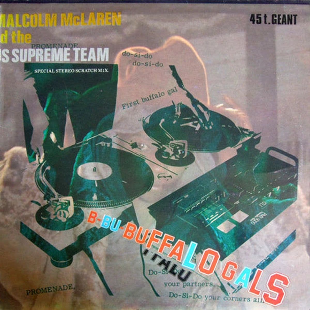 Malcolm McLaren And The World's Famous Supreme Team – Buffalo Gals (Vinilo usado) (VG+)