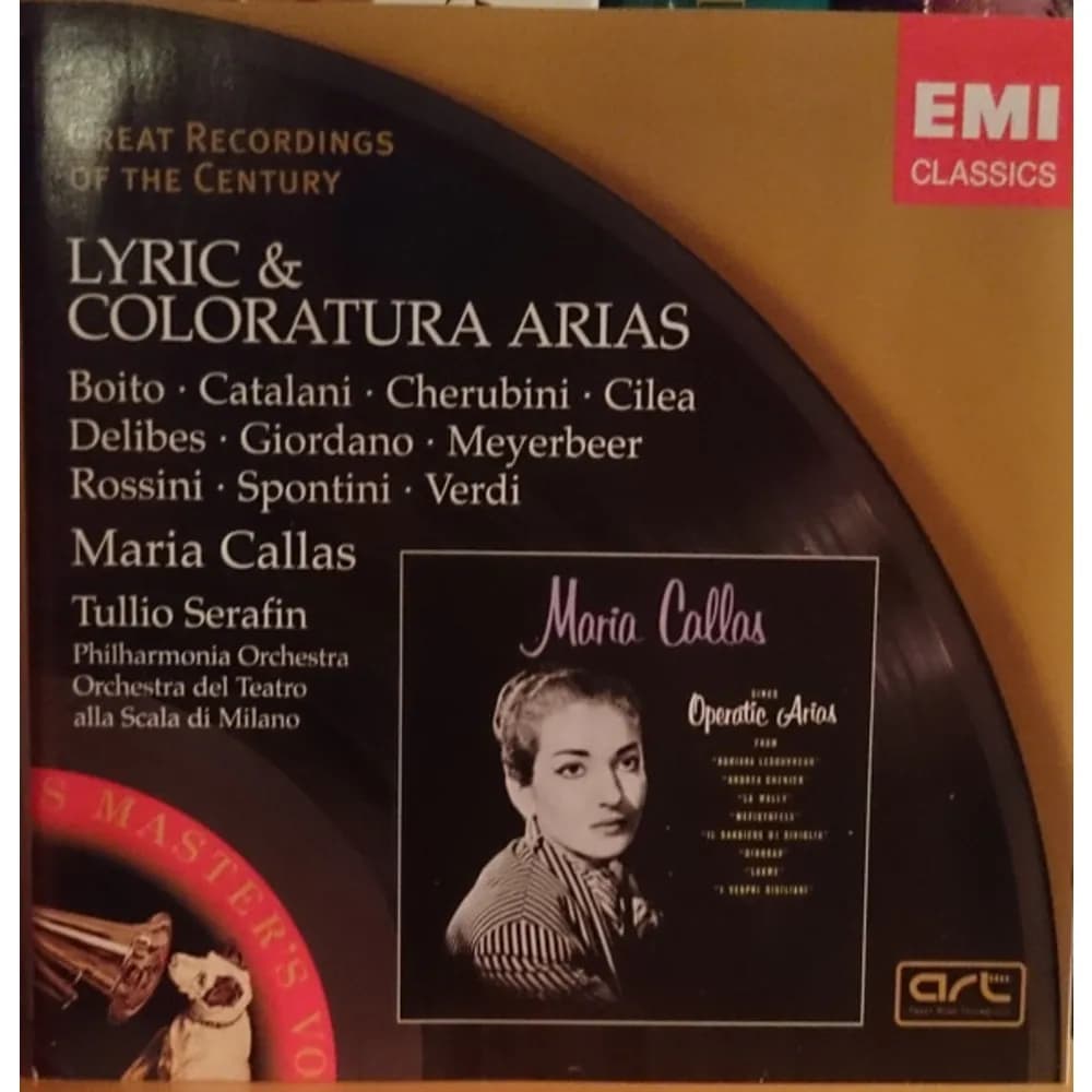 Maria Callas - Philharmonia Orchestra, Tullio Serafin, Orchestra Del Teatro Alla Scala - Lyric & Coloratura Arias (CD nuevo)