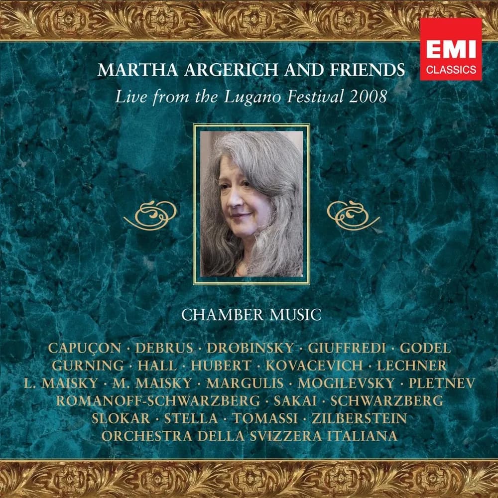 Martha Argerich And Friends - Live From The Lugano Festival 2008 (CD Triple (3CD) nuevo)