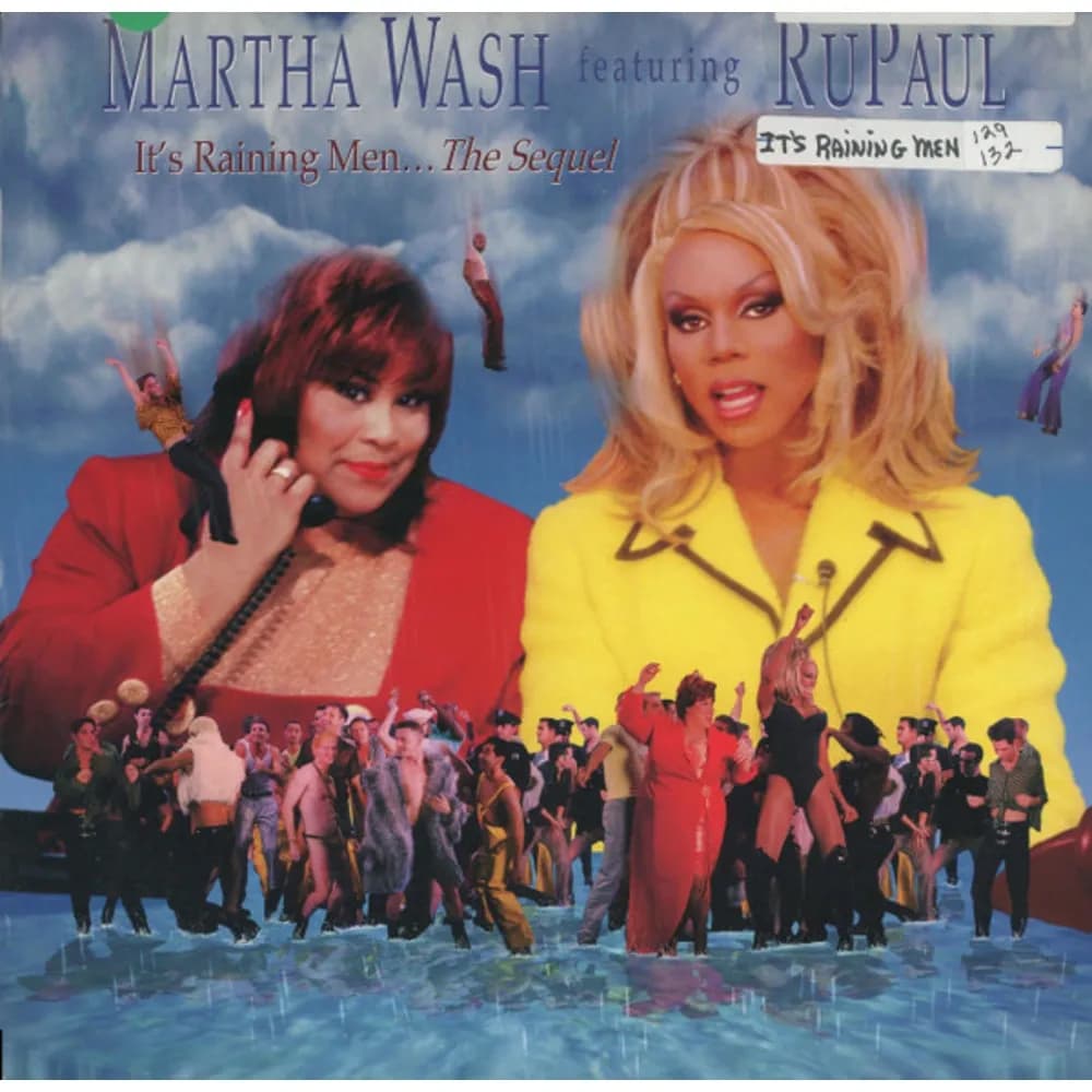 Martha Wash featuring RuPaul - It's Raining Men... The Sequel (Vinilo 12" usado VG+)
