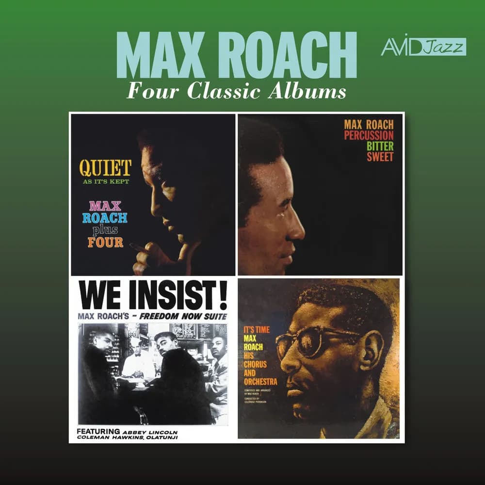 Max Roach - Four Classic Albums (CD Doble 2CD nuevo)