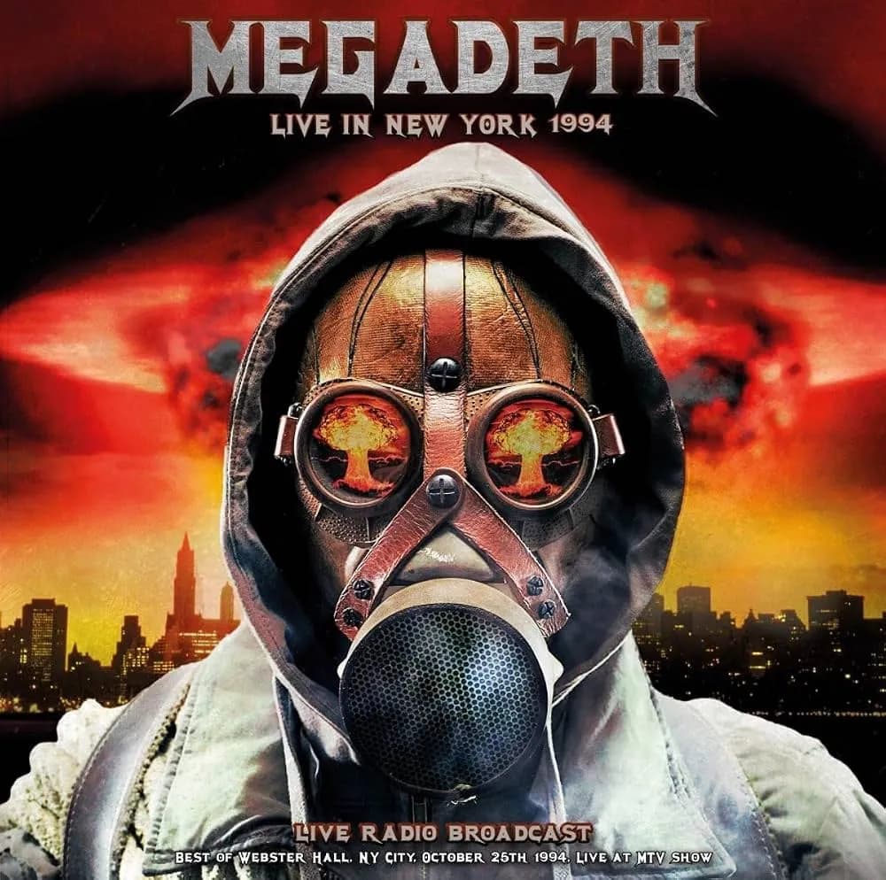 Megadeth - Live In New York 1994 (Vinilo LP Color Salpicado nuevo)