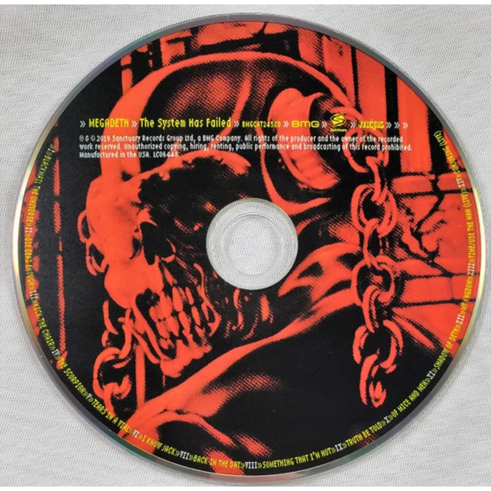Megadeth - The System Has Failed (CD nuevo)