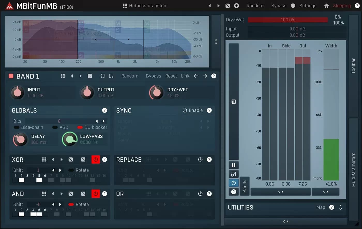 MeldaProduction MBitfunMB – Bitcrusher multibanda con manipulación de bits (Descarga Digital)