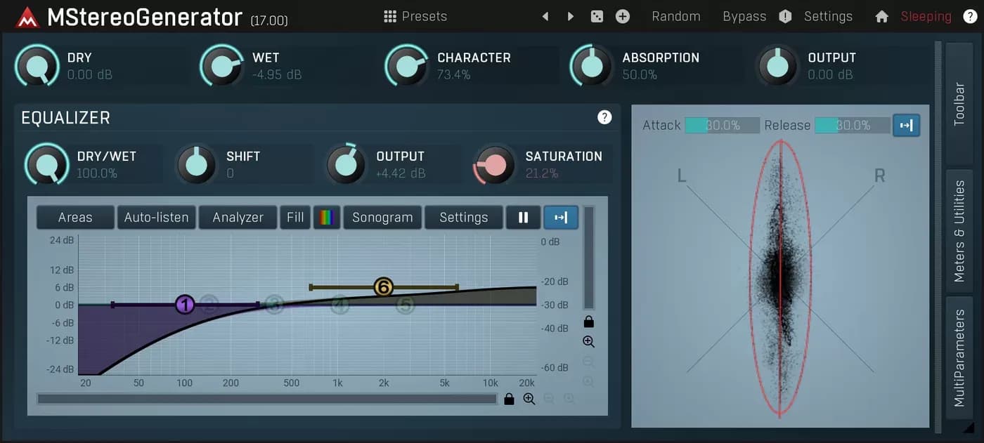 MeldaProduction MStereoGenerator – Genera estéreo a partir de señal mono (Descarga Digital)