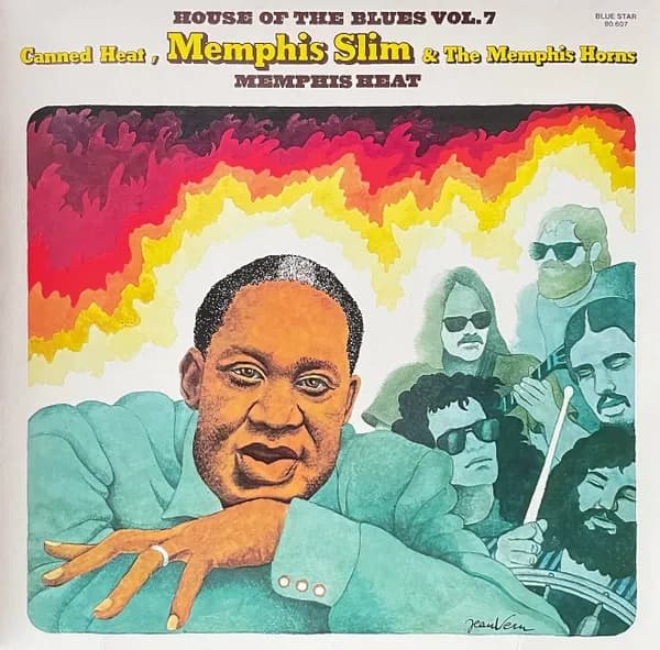 Memphis Slim-Canned Heat - Memphis Heat (Vinilo LP nuevo)