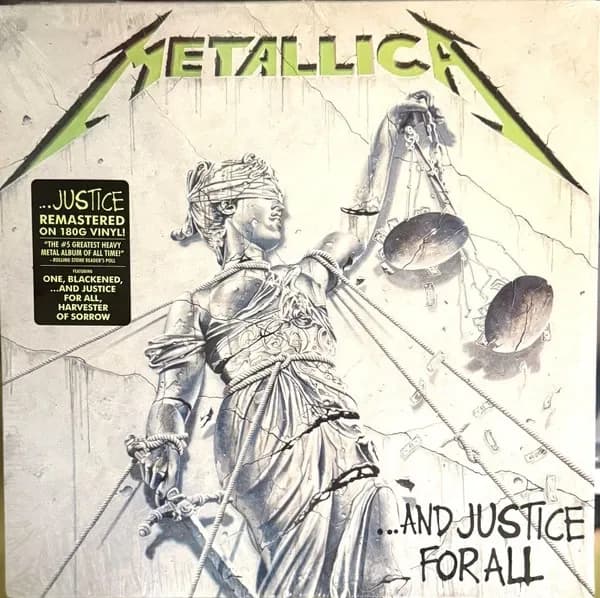 Metallica - And Justice For All (Vinilo Doble 2LP nuevo)