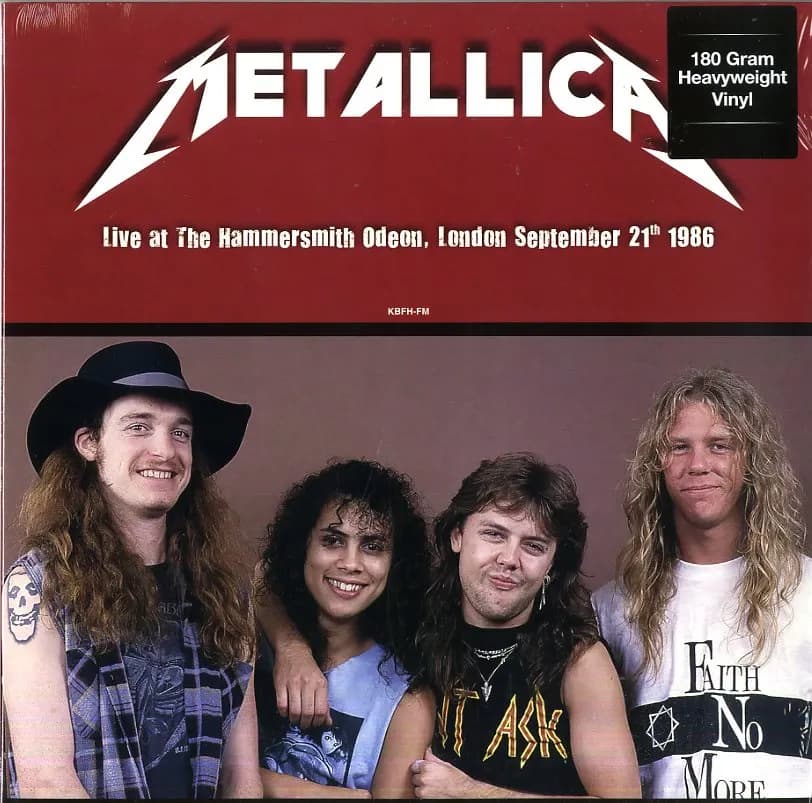 Metallica - Live At The Hammersmith Odeon, London September 21th 1986 (Vinilo LP nuevo)