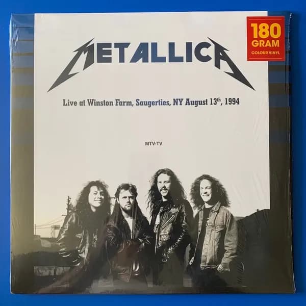 Metallica - Live At Winston Farm, Saugerties, Ny August 13th, 1994 (Vinilo LP nuevo)