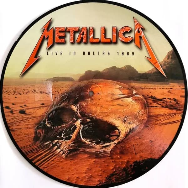 Metallica - Live In Dallas 1989 (Vinilo Doble 2LP nuevo)
