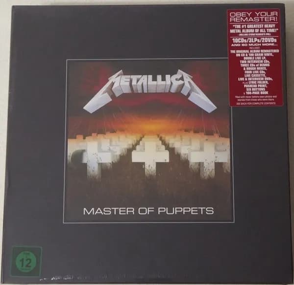 Metallica - Master Of Puppets (Vinilo LP nuevo)