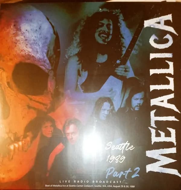 Metallica - Seattle 1989 Part 2 (Vinilo Doble 2LP nuevo)