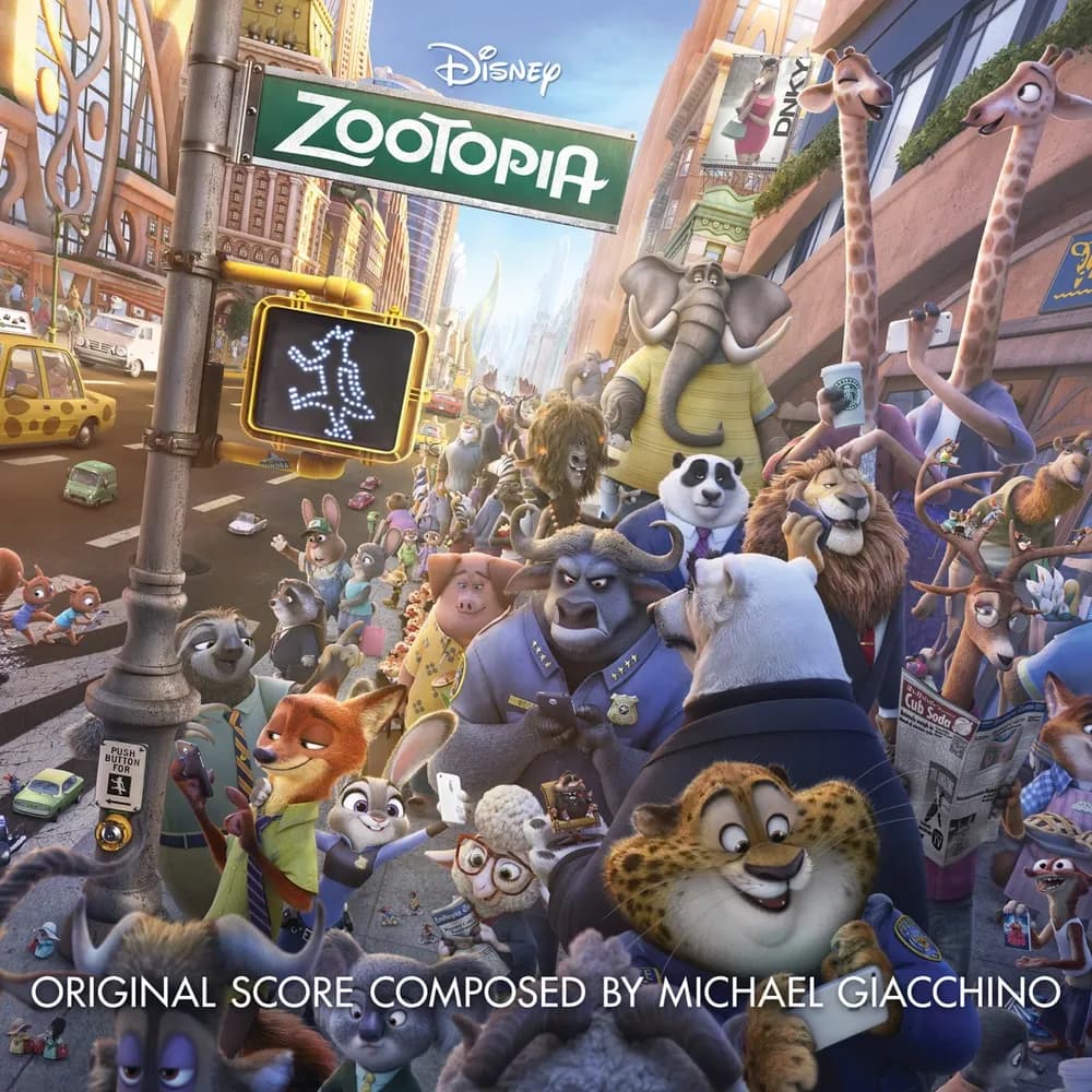 Michael Giacchino - Music From Zootopia (Original Score) (Vinilo LP nuevo)