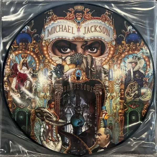 Michael Jackson - Dangerous (Vinilo Doble 2LP nuevo)