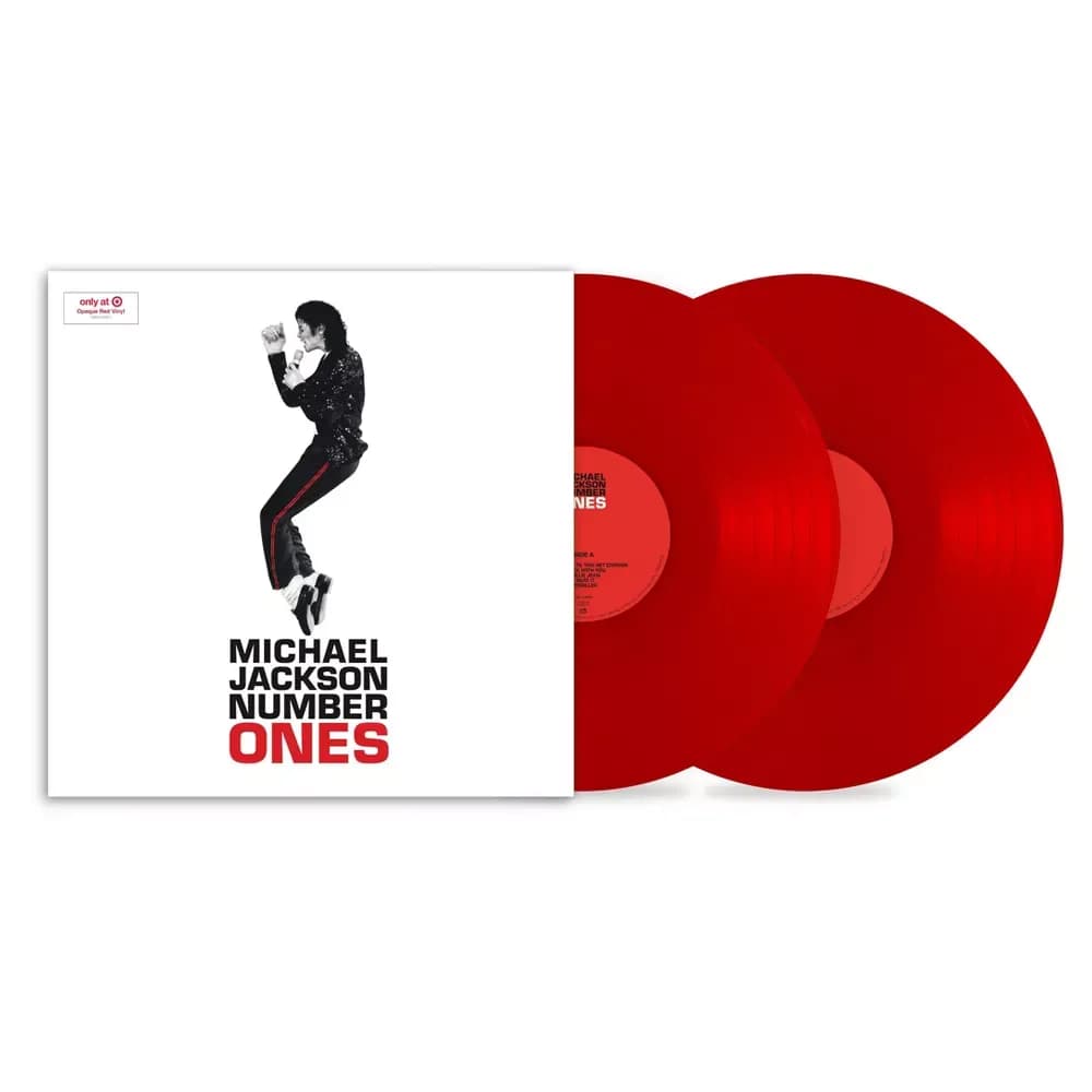 Michael Jackson - Number Ones (Vinilo Doble 2LP Color Rojo Opaco nuevo)