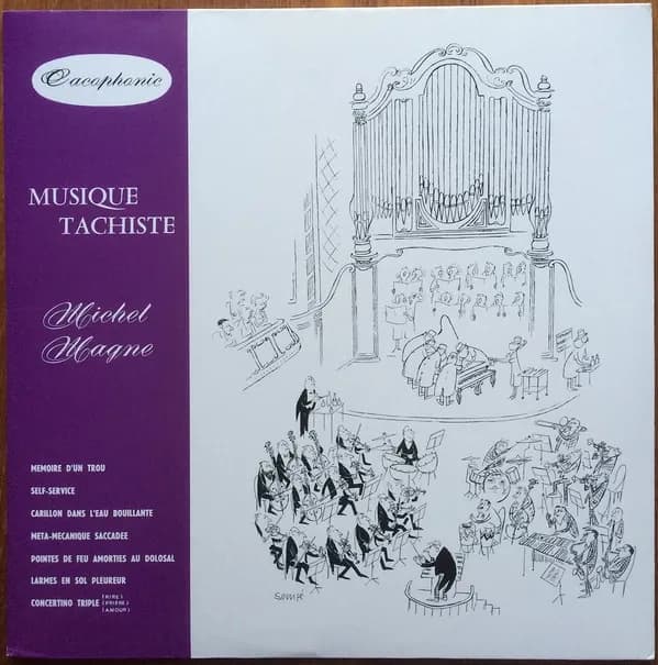 Michel Magne - Musique Tachiste (Vinilo LP nuevo)