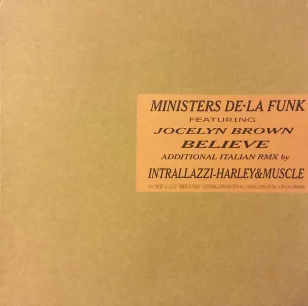 Ministers De-La-Funk - Believe (Vinilo usado VG+)