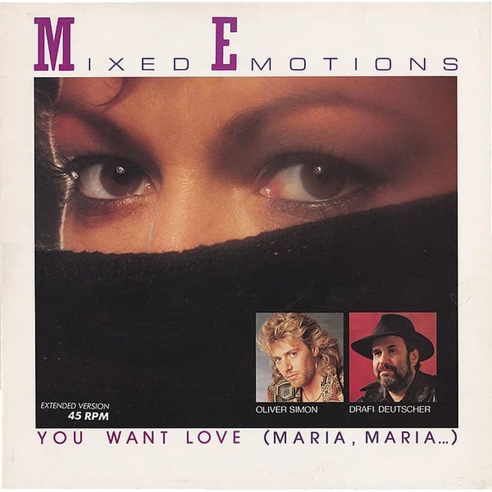 Mixed Emotions – You Want Love (Maria , Maria ...) (Extended Version) (Vinilo usado VG+)