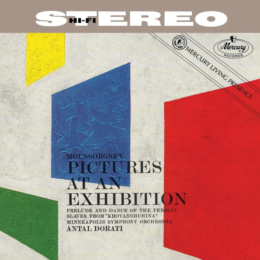 Modest Mussorgsky, Minneapolis Symphony Orchestra, Antal Dorati - Pictures At An Exhibition / Prelude And Dance Of The Persian Slaves From "Khovanshchina" (Vinilo LP nuevo)