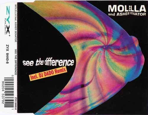 Molella And Asher Senator – See The Difference (CD Maxi Single) usado (VG+) maleta
