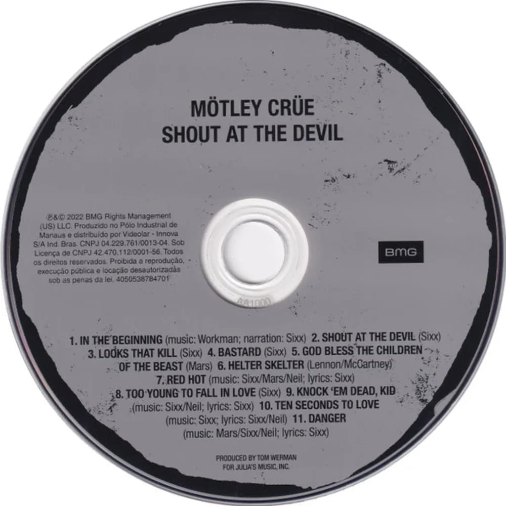 Mötley Crüe - Shout At The Devil (CD nuevo)