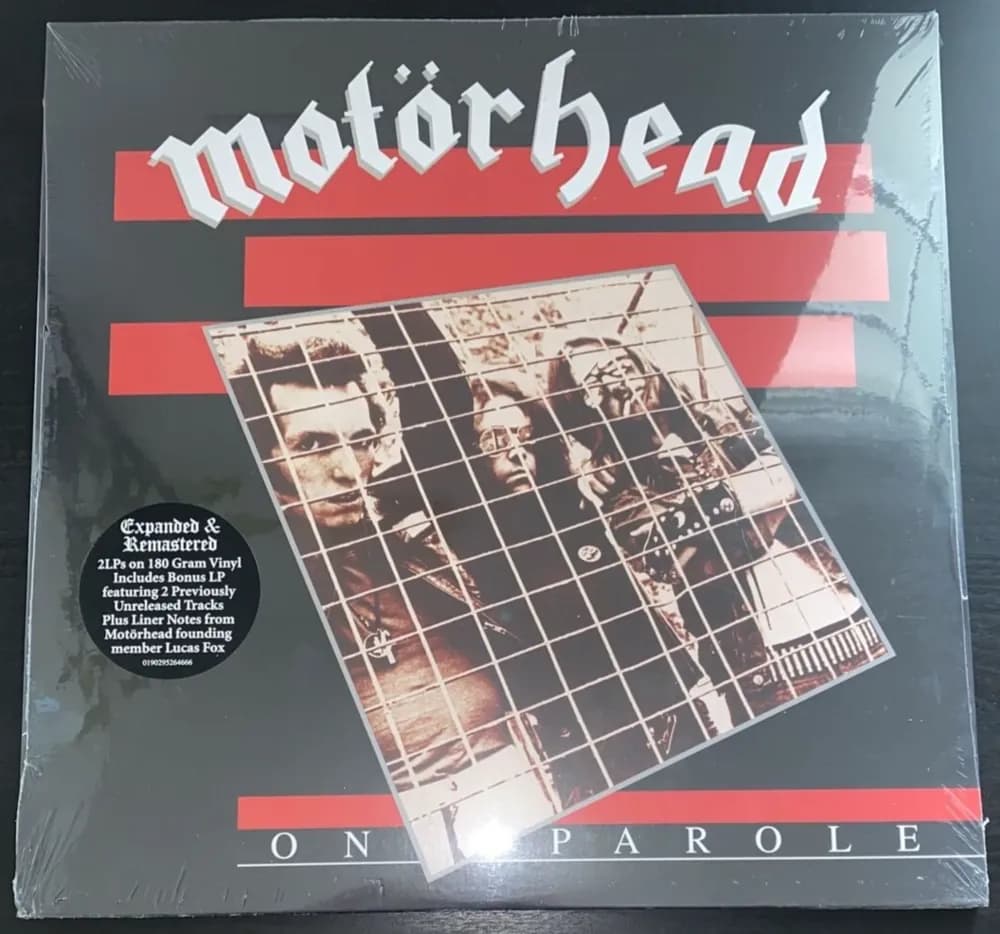 Motorhead - On Parole (Vinilo Doble 2LP nuevo)