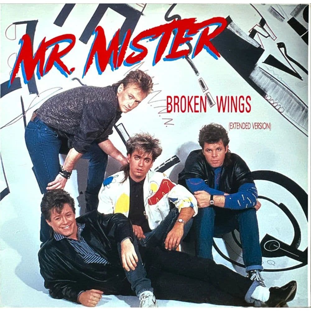 Mr. Mister - Broken Wings (Extended Version) (12", Single) (Vinilo usado VG+)