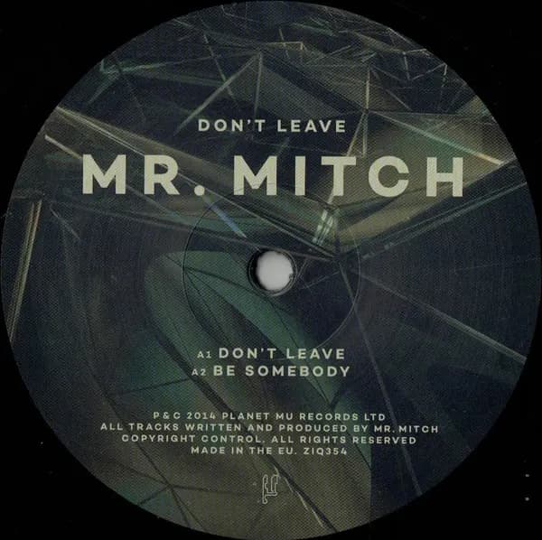 Mr. Mitch - Don't Leave (Vinilo LP nuevo)