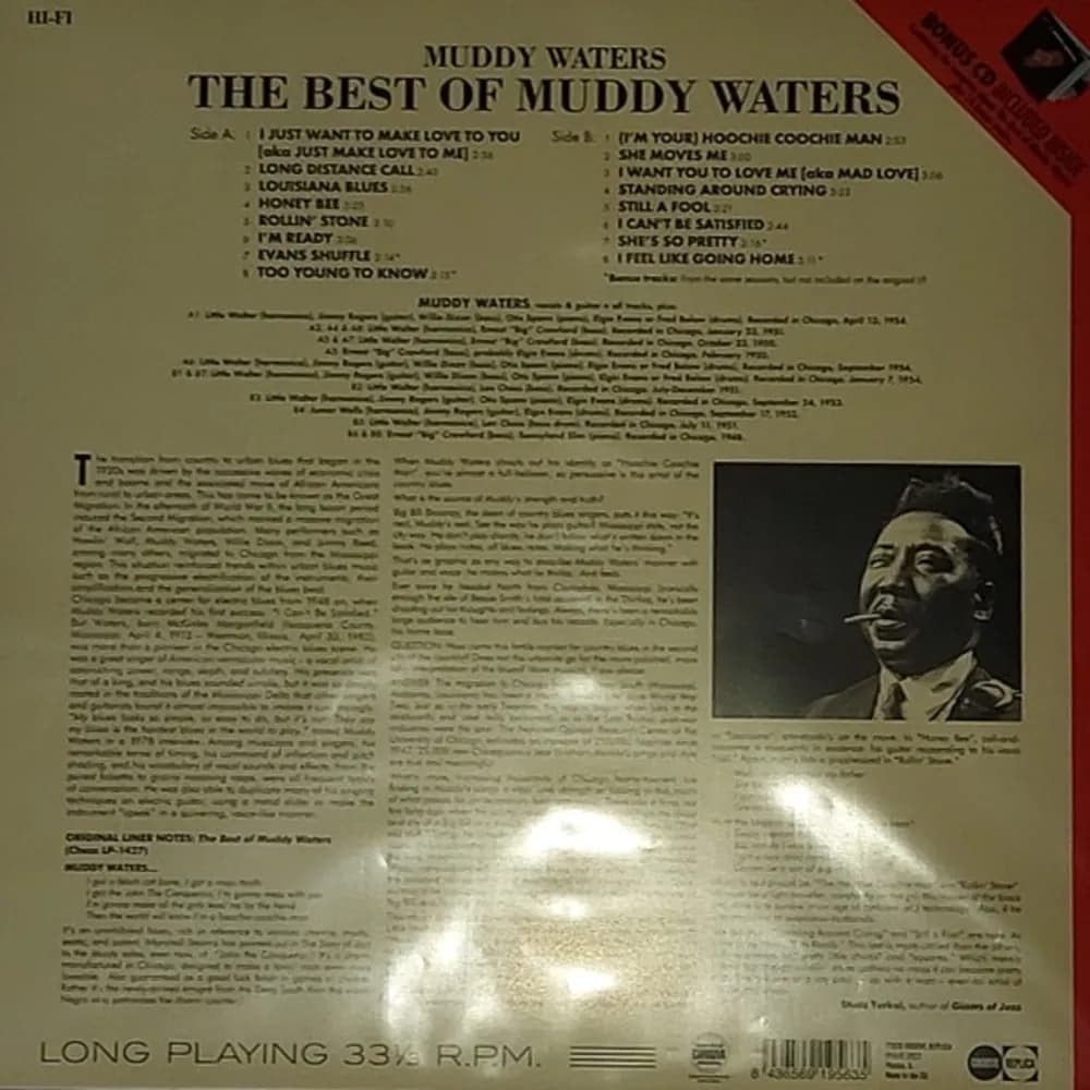 Muddy Waters - The Best Of Muddy Waters (LP nuevo)