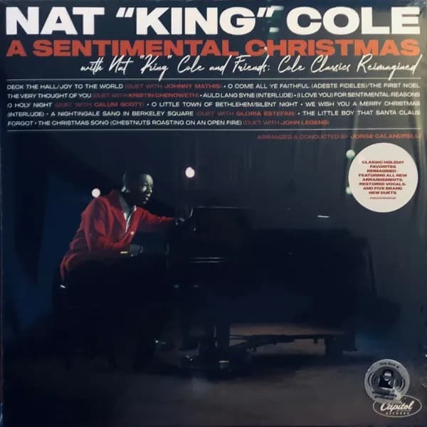 Nat King Cole - A Sentimental Christmas (With Nat "King" Cole And Friends: Cole Classics Reimagined) (Vinilo LP nuevo)
