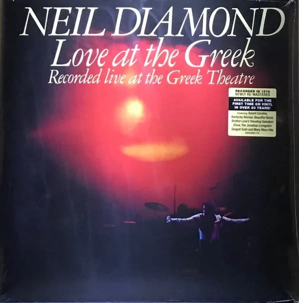 Neil Diamond - Love At The Greek: Recorded Live At The Greek Theatre (Vinilo Doble 2LP nuevo)