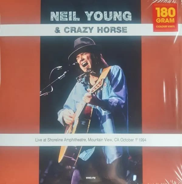 Neil Young & Crazy Horse - Live At Shoreline Amphitheatre, Mountain View, Ca October 1st 1994 (Vinilo LP nuevo)
