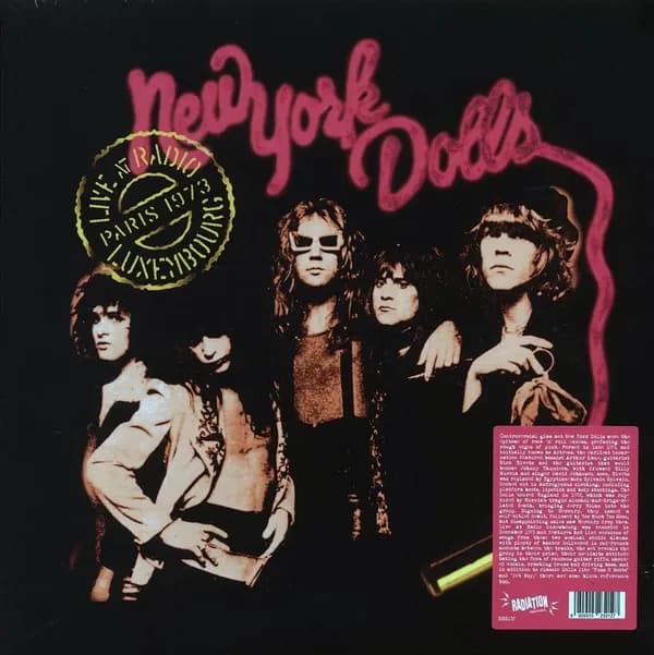 New York Dolls - Live At Radio Luxembourg Paris France December 1973 (Vinilo LP nuevo)