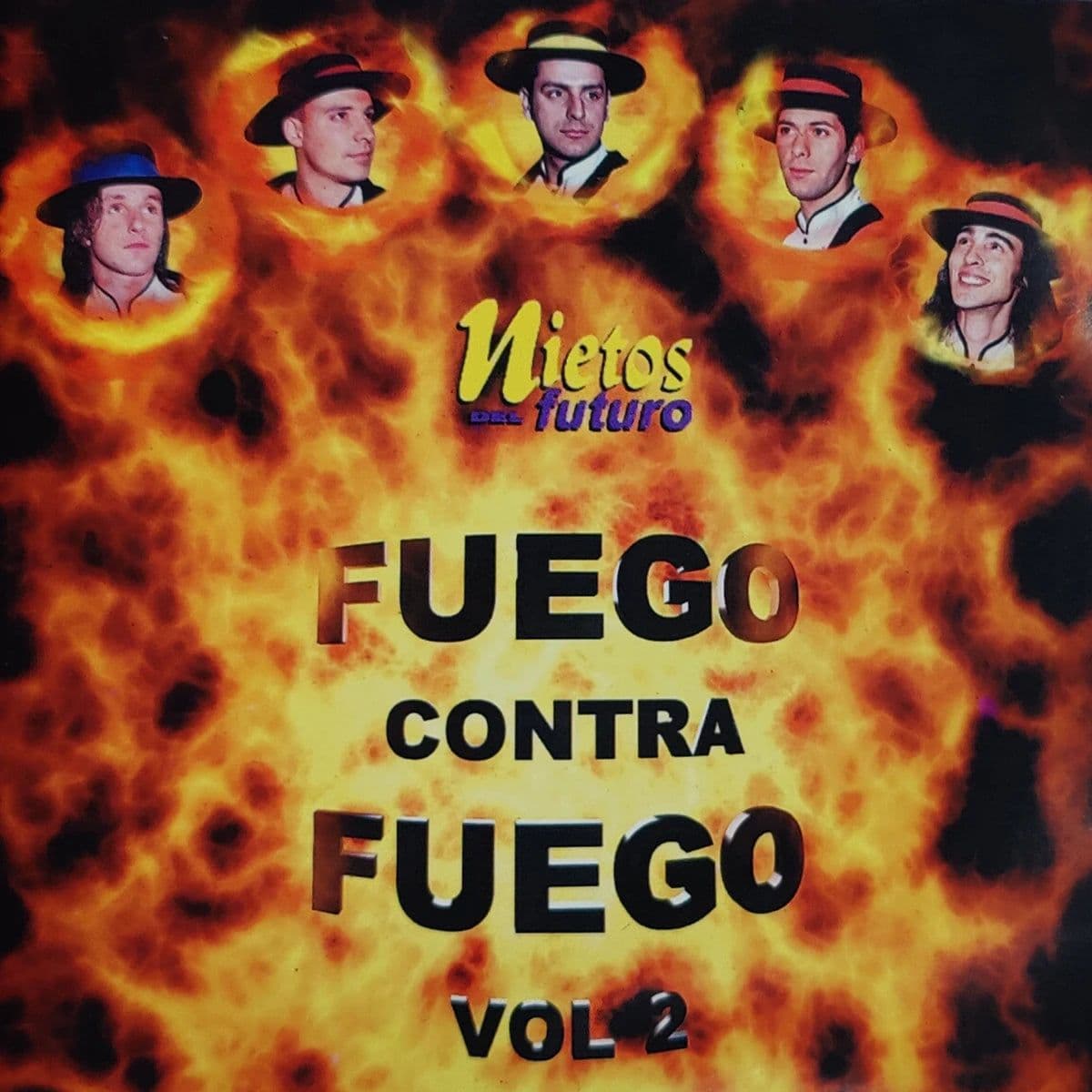 Nietos del Futuro - Fuego Contra Fuego Vol 2 (CD Album usado) (VG+) box 2