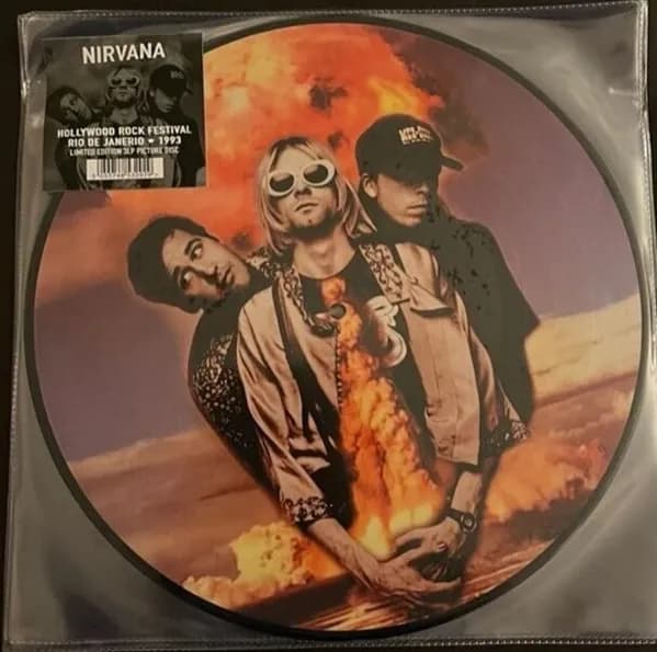 Nirvana - Hollywood Rock Festival Rio De Janerio 1993 (Vinilo Doble 2LP nuevo)