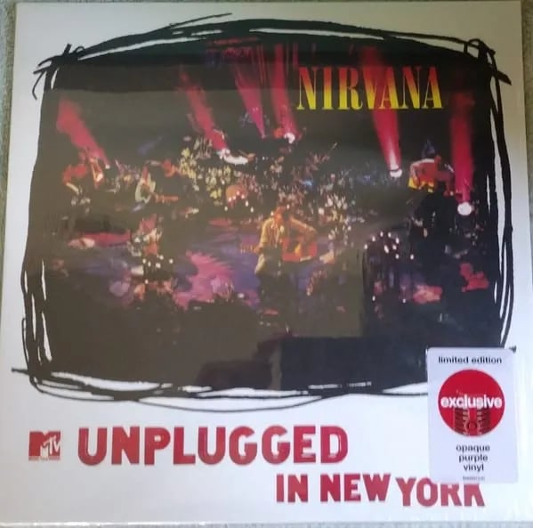 Nirvana - MTV Unplugged In New York (Vinilo LP Color Morado nuevo) - Variante en LEMM DJ Store