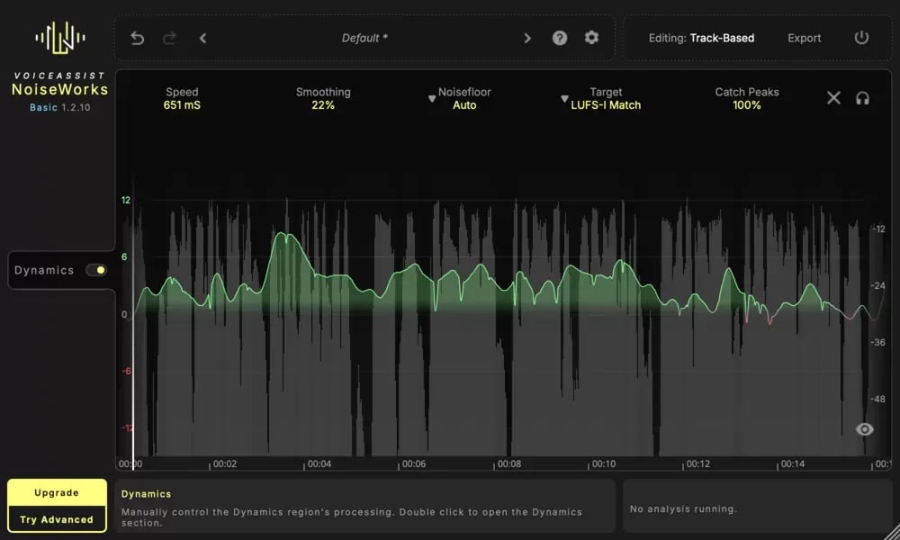 NoiseWorks VoiceAssist Basic – Nivelador vocal con análisis offline (Descarga Digital) - Variante en LEMM DJ Store