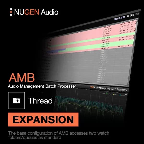 NUGEN Audio AMB Thread Expansion – Hilos de procesamiento adicionales (Descarga Digital)
