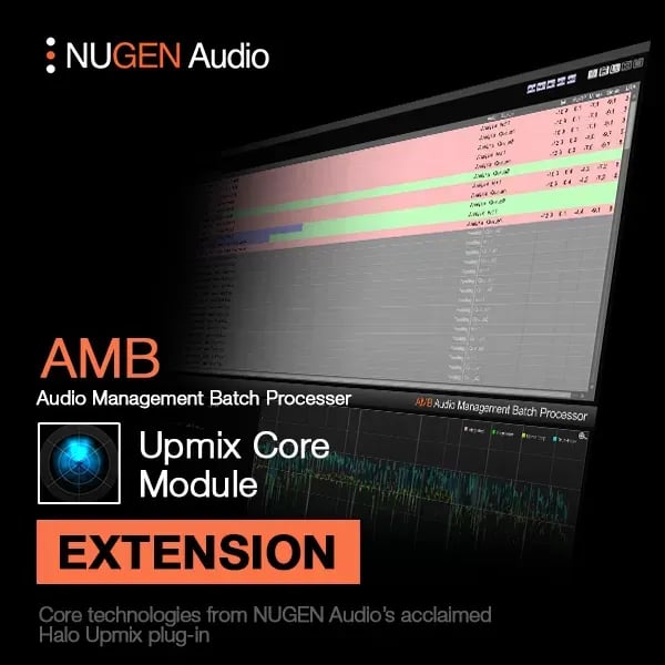 NUGEN Audio AMB Upmix Module – Upmix por lotes a 5.1 y 7.1 (Descarga Digital) - Variante en LEMM DJ Store