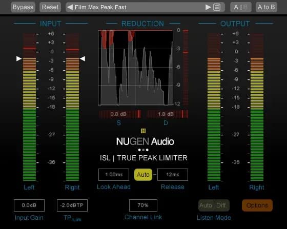 NUGEN Audio ISL 2 extensión DSP HDX – Aceleración Avid HDX para ISL (Descarga Digital)