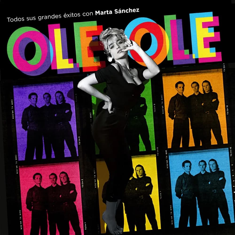 Ole Ole - Todos Sus Éxitos Con Marta Sánchez (Vinilo LP nuevo)