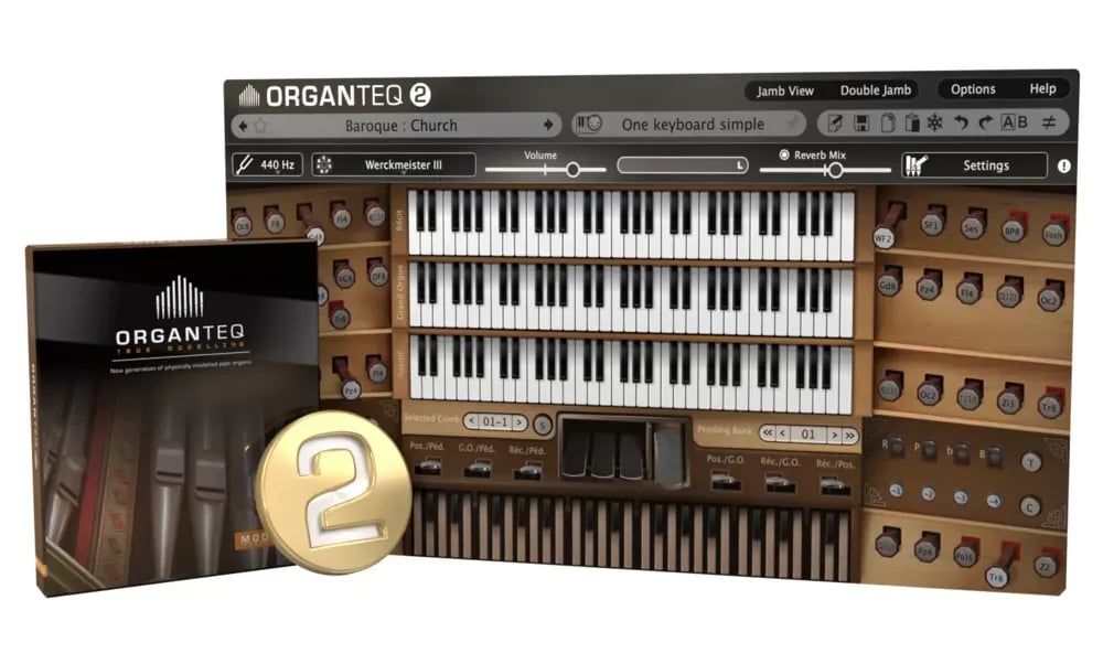 Organteq 2 - Organo de tubos virtual con modelado fisico (Descarga Digital) - Variante en LEMM DJ Store